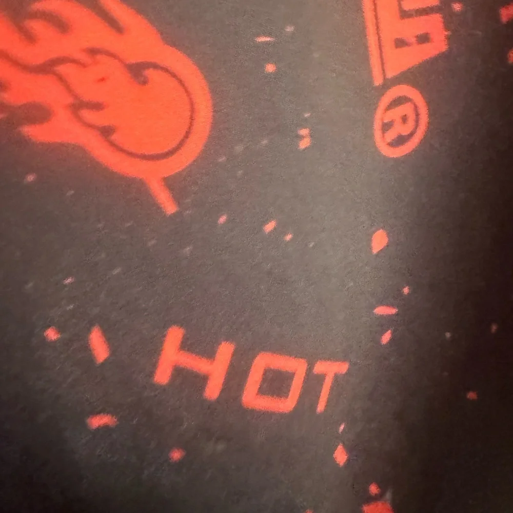 RARE FIREBALL Jersey Black Red Size XXL New Never Worn Streetwear Athletics NWOT - Picture 15 of 15